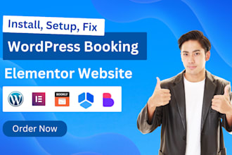 install, setup or fix bookly pro, booknetic or amelia wordpress booking plugin