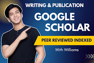 write and publish research article in google scholar