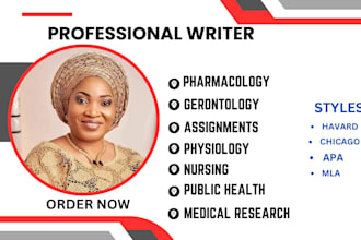 do pharmacology, gerontology physiology, anatomy, health policy,medical research