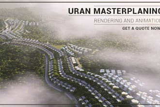 design awesome masterplan and 2d site plan 3d walkthrough