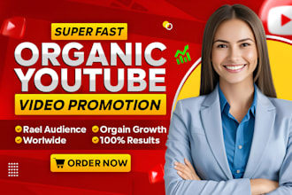 do organic youtube video promotion for channel growth
