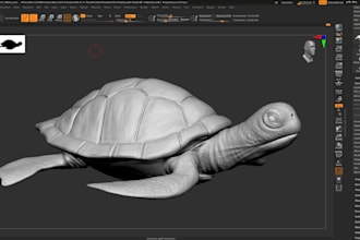 sculpt 3d model for high quality 3d printing