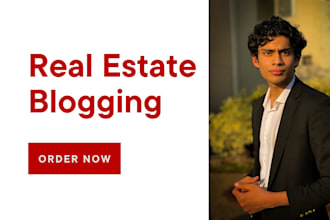 be your real estate writer for real estate SEO blogs