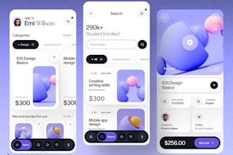 create ai online course app, ai e learning app, kid learning app
