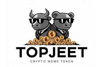 design amazing crypto meme token logo