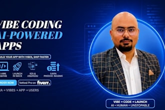 develop mobile app using react native, android app, ios app, vibe coding