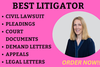 be your civil litigation lawyer helps you to get justice in USA