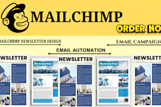 do mailchimp newsletter template design, email template on wix and squarespace