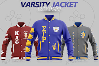 do streetwear design varsity or college jacket