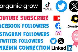 promote your all social media platforms increase followers, subscribe