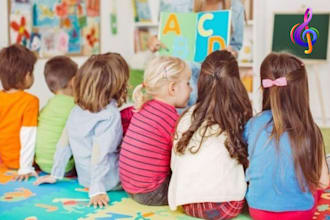 be children female vocalist, song writer for kid, nursery ryhme toddler song