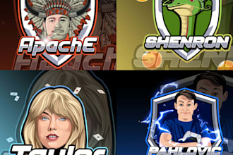 create premium esport avatar, mascot,youtube,twitch etc