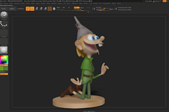 do 3d character modeling 3d character design for printing 3d modeling rigging