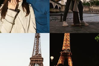 be your guide and photographer  in paris