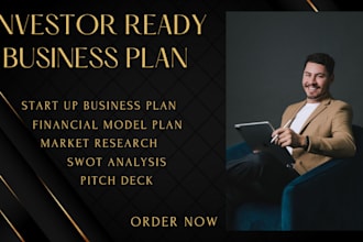 write an investor ready business plan with a viable financial model
