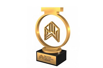design awesome real estate awards logo