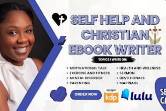 ghostwrite self help christian ebook, article writer ebook writing, ghostwriting