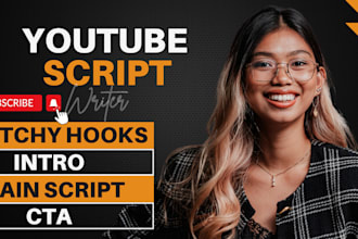 be youtube video script writer, script writing, video script, top 10, cash cow