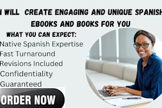 do spanish book editing and ebook proofreading