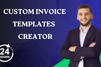 design custom invoice templets