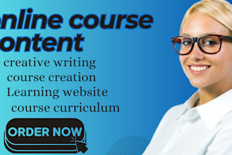 create online course content course creation coaching program training manual