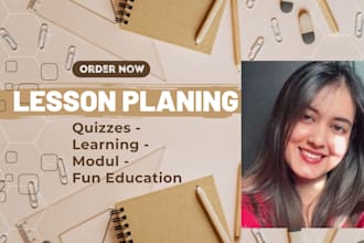 create lesson plans for elementary level on any subject