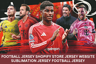 create dynamic football jersey shopify store jersey website sublimation jersey