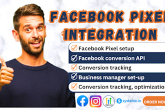 facebook or ig API key tracking pixel integration for systeme io or gohighlevel