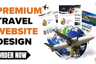 design travel website automated travel affiliate website travel agency website