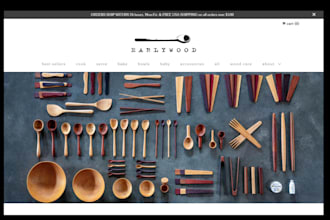 design  kitchen utensil shopify store   kitchenware dropshipping store