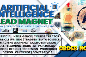 artificial intelligence article, lead magnet, machine learning technical writing