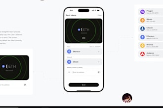 be blockchain developer, smart contract, web3, wallet app, w3b3 dapp, crypto bot