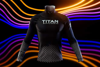create clothing 3d models and photorealistic renders, clothing mockups