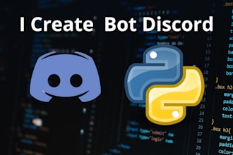 create bot discord in python