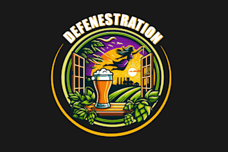 design unique and awesome brewery logo