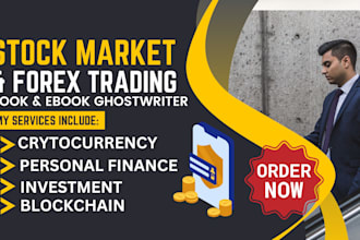 write stock market, cryptocurrency, investment, trading ebook for amazon KDP