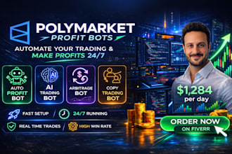 build polymarket kalshi auto profit trading bot