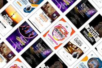 create exceptional church flyer or event flyer design