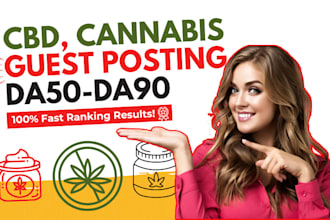 do high da guest post backlink for cbd cannabis, vape marijuana sites