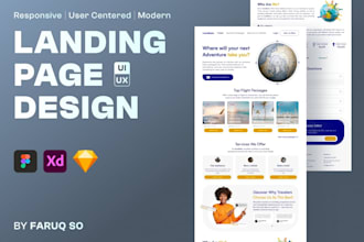 build wordpress landing page design or sales page design