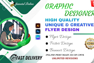 design medical flyers, academic posters and flyer for corporate