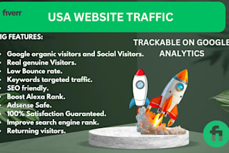 drive USA organic and targeted audience to your website