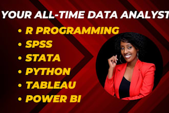 do all statistical data analysis in r, spss, stata, python