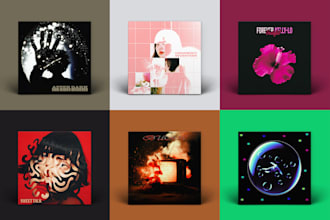 professionally design album or single cover art