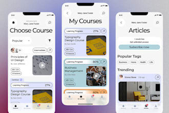 develop educational app kids ai elearning app online course app quiz game app