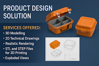 do 3d modeling and product design using solidworks