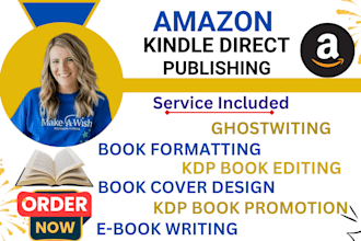 amazon kdp book publishing german ebook writer proofreading edit