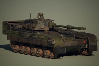 model 3d armor vehcile,military car for war game,stil for 3d printing,8k video