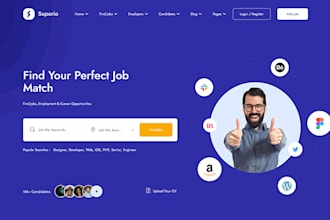 create recruitment, job board, portal, staff hiring, agency wordpress website