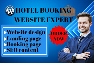 build hotel booking website hotel website vacation website with online booking